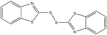 2.2'-Dithiobis(benzothiazole) Solution 结构式