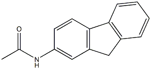 2-Acetamidofluorene Solution 结构式