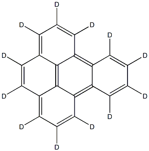 Benzo(e)pyrene  (d12) Solution 结构式