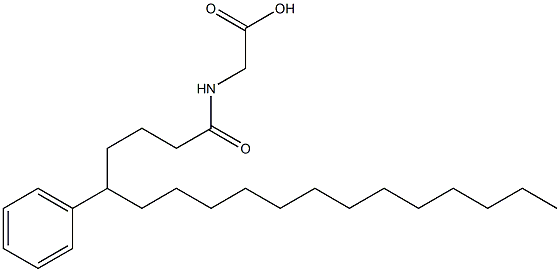 N-十八酰基-D-苯基甘氨酸 结构式