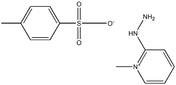 2-肼基-1-甲基吡啶-1-基4-甲基苯磺酸盐 结构式