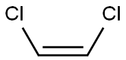 cis-1,2-Dichloroethene 100 μg/mL in Methanol 结构式