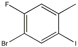 4-溴-5-氟-2-碘甲苯 结构式