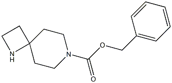 1,7-Diaza-spiro[3.5]nonane-7-carboxylic acid benzyl ester 结构式