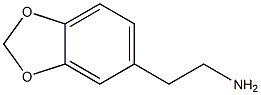 2-(benzo[d][1,3]dioxol-5-yl)ethanaMine 结构式