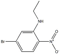 5-broMo-N-ethyl-2-nitroaniline 结构式