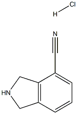 4-氰基异吲哚啉盐酸盐 结构式