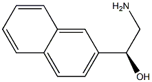 (S)-(+)-2-aMino-1-(2'-naphthyl)ethanol 结构式