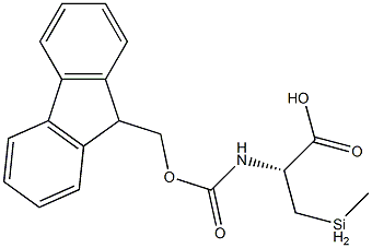 FMOC-3-(METHYLSELENO)-ALANINE 结构式