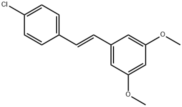 1-[2-(4-Chloro-phenyl)-vinyl]-3,5-diMethoxy-benzene 结构式