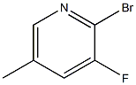 3-氟-2-溴-5-甲基吡啶 结构式