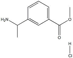 Methyl 3-(1-aMinoethyl)benzoate hydrochloride 结构式