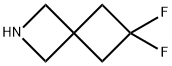 6,6-Difluoro-2-aza-spiro[3.3]heptane trifluoroacetate 结构式