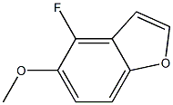 4-fluoro-5-Methoxybenzofuran 结构式