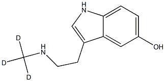 N-(Methyl-d3)serotonin 结构式