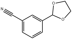 3-(1,3-二恶烷-2-基)苄腈 结构式