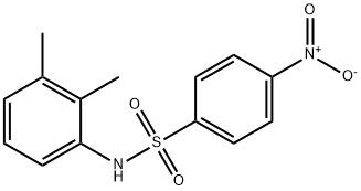 N-(2,3-二甲基苯)-4-硝基苯磺酰胺 结构式