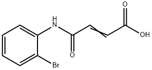 N-(2-溴苯)马来酸 结构式