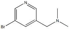 (5-BroMo-pyridin-3-ylMethyl)-diMethyl-aMine 结构式