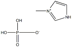 1-甲基咪唑磷酸二氢盐 结构式