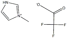 1-甲基咪唑三氟乙酸盐 结构式