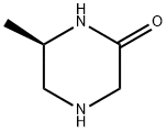 2-Piperazinone, 6-Methyl-, (6R)- 结构式