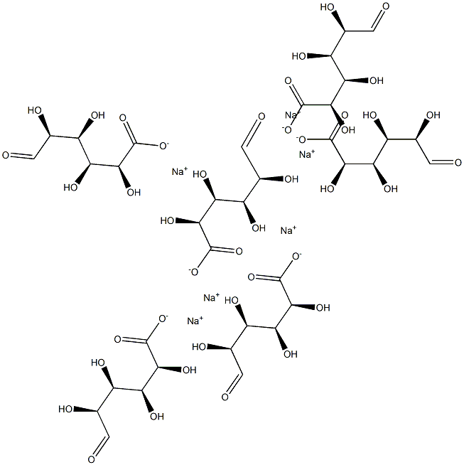 甘露糖醛酸六糖 结构式