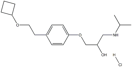 盐酸倍他洛尔杂质 结构式