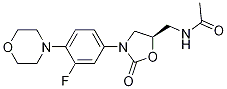 利奈唑胺对映体杂质PUN143155 结构式
