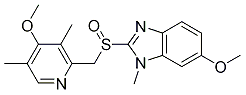 奥美拉唑甲基化物 结构式