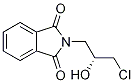 (R)-2-(3-chloro-2-hydroxypropyl)isoindoline-1,3-dione 结构式