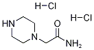 2-Piperazin-1-ylacetamide dihydrochloride 结构式