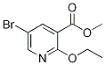 Methyl 5-bromo-2-ethoxynicotinate 结构式
