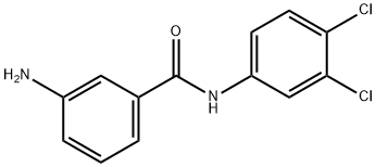 3-AMINO-N-(3,4-DICHLOROPHENYL)BENZAMIDE 结构式