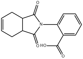 2-(1,3-二氧代-1,3,3A,4,7,7A-六氢-2H-异吲哚-2-基)苯甲酸 结构式