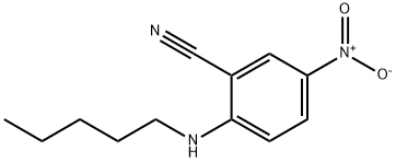 5-nitro-2-(pentylamino)benzonitrile 结构式