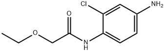 N-(4-氨基-2-氯苯基)-2-乙氧基乙酰胺 结构式