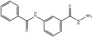 N-[3-(hydrazinocarbonyl)phenyl]benzamide 结构式