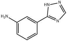 3-(4H-[1,2,4]Triazol-3-yl)-phenylamine 结构式