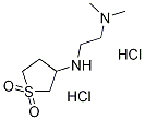 N'-(1,1-Dioxo-tetrahydro-1lambda*6*-thiophen-3-yl)-N,N-dimethyl-ethane-1,2-diamine dihydrochloride 结构式
