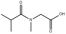 N-异丁酰-N-甲基甘氨酸 结构式