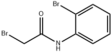 2-溴-N-(2-溴苯基)乙酰胺 结构式