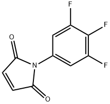1-(3,4,5-三氟苯基)-1H-吡咯-2,5-二酮 结构式
