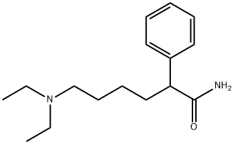 6-(Diethylamino)-2-phenylhexanamide 结构式