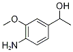 1-(4-Amino-3-methoxyphenyl)-1-ethanol 结构式