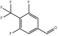 3,5-二氟-4-三氟甲基苯甲醛 结构式