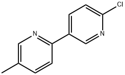 6'-Chloro-5-methyl-[2,3']bipyridinyl 结构式