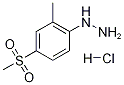 1-(2-METHYL-4-METHYLSULFONYL)PHENYLHYDRAZINE HYDROCHLORIDE 结构式