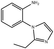 2-(2-乙基-1H-咪唑-1-基)苯胺 结构式