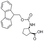 (1S:2R)-FMOC-2-AMINO-1-CYCLOPENTANECARBOXYLIC ACID 结构式